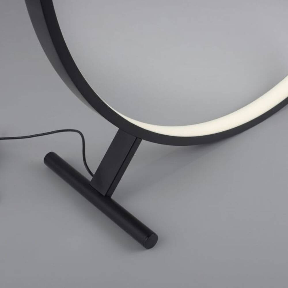 LED Tischleuchte Hula mit Fernbedienung - modernes Design und exklusive Funktionalität in Schwarz.