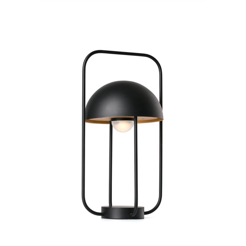 LED-bordlampe JELLYFISH 3W 2700K svart i moderne design med svart корпус