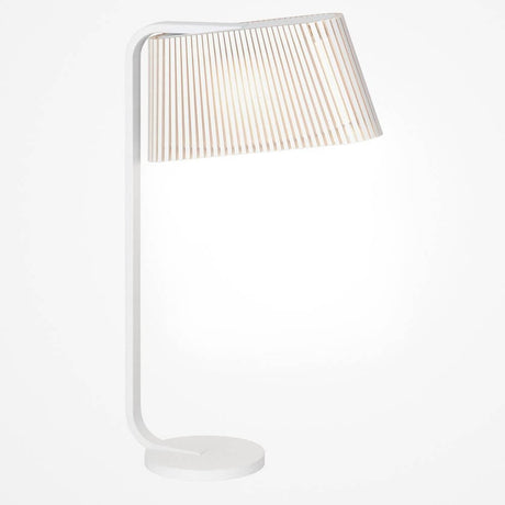 LED Owalo 7020 table lamp made of wood, 50 cm – elegant lighting for any room