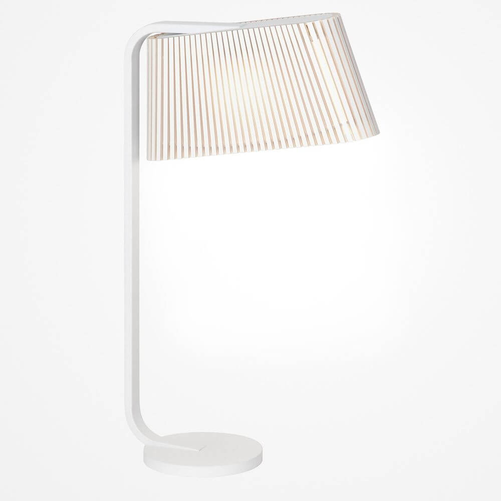 LED Tischleuchte Owalo 7020 aus Holz 50cm – elegante Beleuchtung für jeden Raum