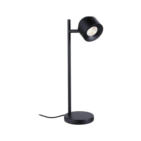 LED Tischleuchte Puric Pane Touch-Dimmer Schwarz in modernem Design und effizienter Lichtstimmung.