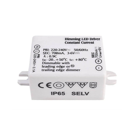 LED-Dimmable driver 700mA with 4W for Steps step light, dimmable recessed-can driver.