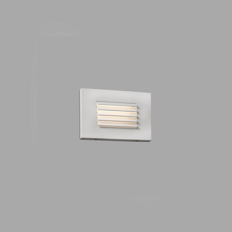 LED Lampe encastrée murale SPARK-2 3000K IP65 Blanc sur fond gris