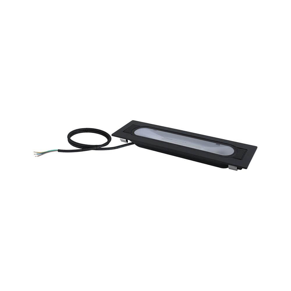 LED Wandfluter-Einbau Ito Anthrazit Metall IP67 - schwenkbare Außeneinbauleuchte für gezielte Lichteffekte.