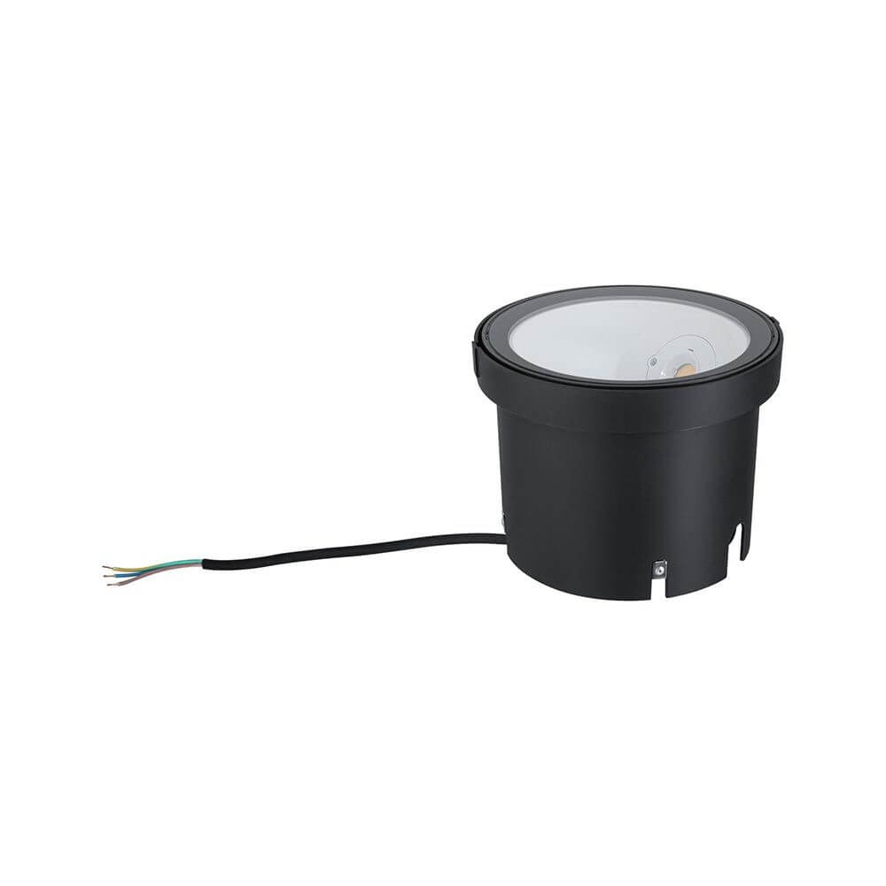 LED Einbau-Wandfluter Ocos IP67 Anthrazit Metall mit modernem Design für Außenbereiche