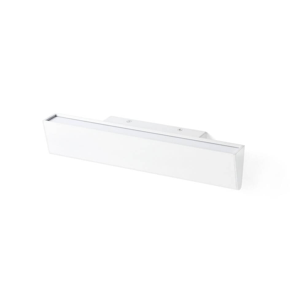 LED Wandlampe CONIK 8W 3000K 800lm Weiß in modernem Design, ideal für Wohnräume.