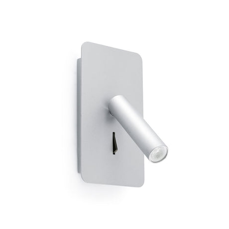 LED Applique murale SUA 3W 3000K gris - éclairage mural moderne en gris élégant.