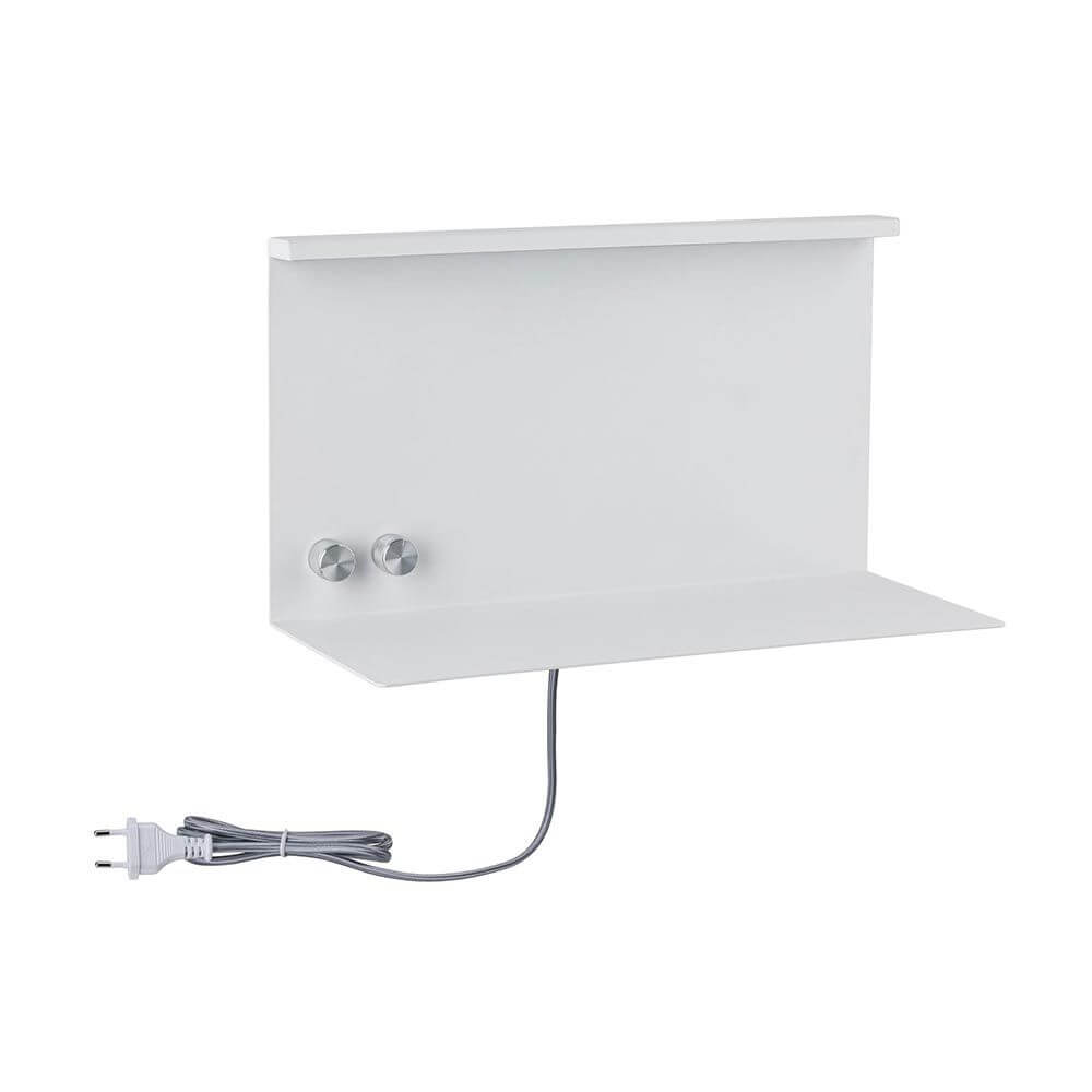 LED Wandlampe Jarina mit Ablage + USB Dimmbar - moderne, multifunktionale Wandlampe mit Ablagefläche und USB-Port.