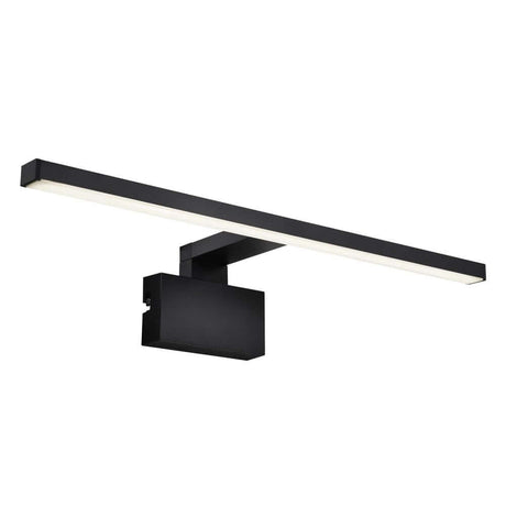 LED Applique murale Marlee 4000K IP44 au design fin et rectangulaire, adaptée à la salle de bains.