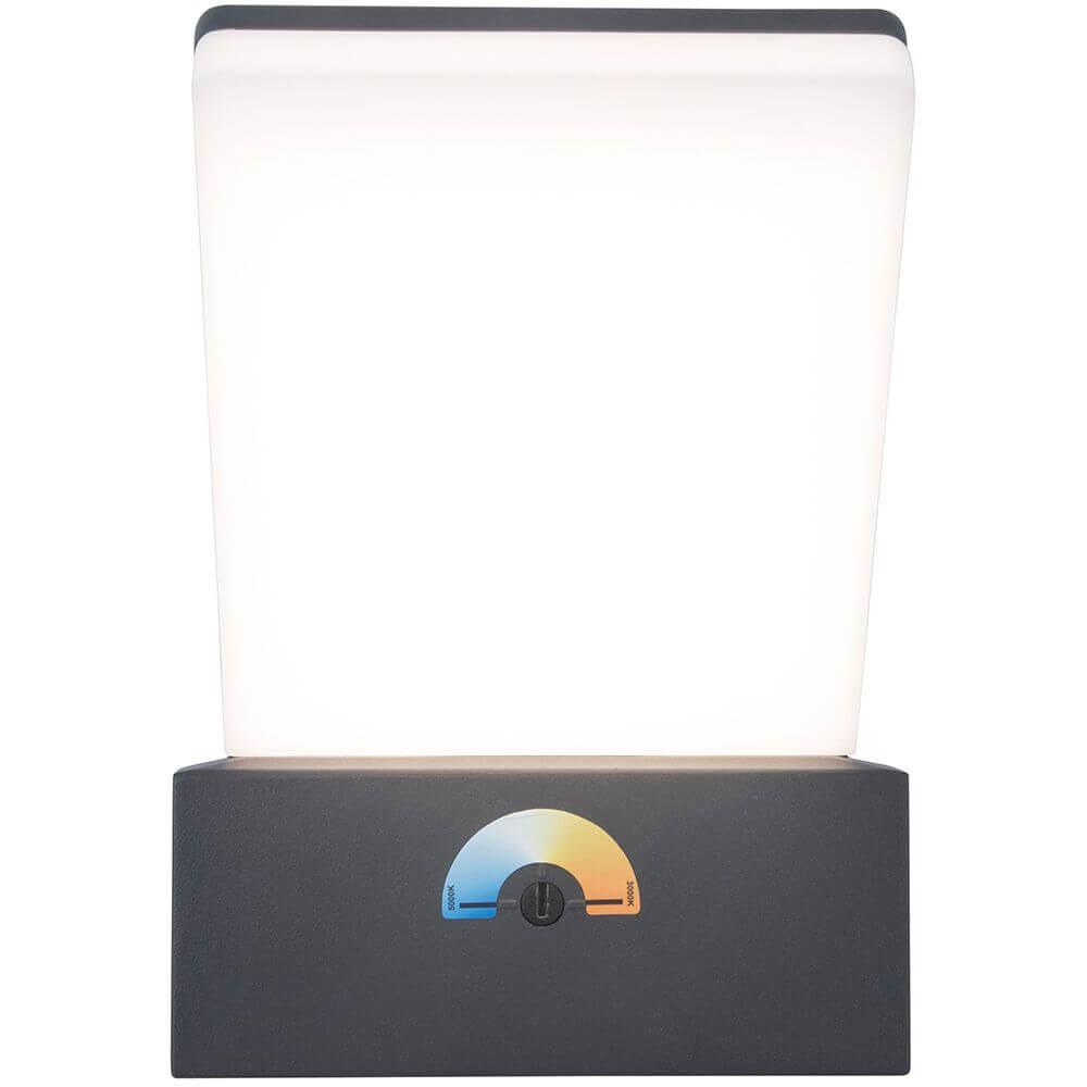 LED-Wandleuchte Pano Lichtfarbe regelbar mit dimmbarem Licht und modernem Design.