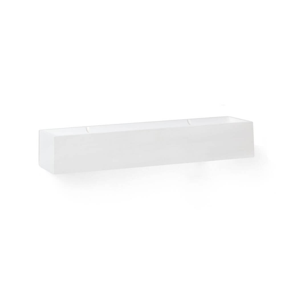 LED Wandleuchte TERA Weiß in modernem, minimalistischen Design als stilvolle Beleuchtung für Wände