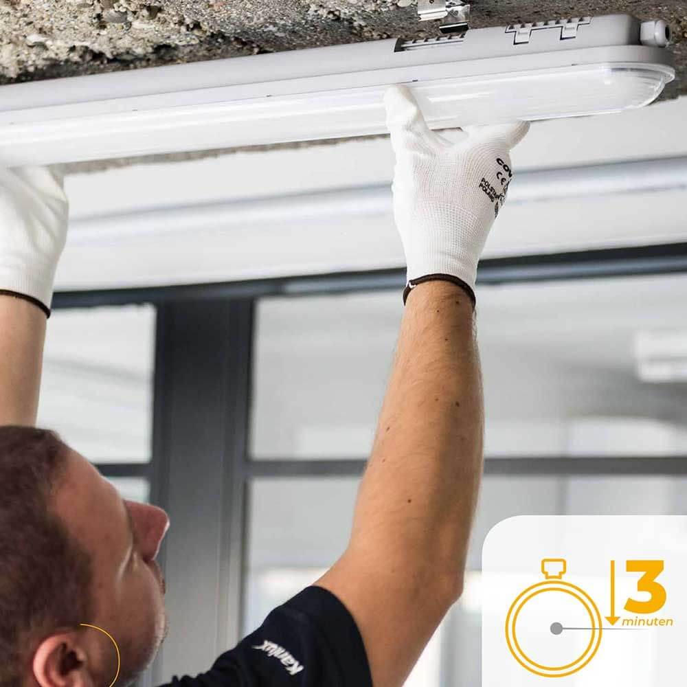 LED TUB LAMP Dustproof 6400LM 147,5 cm IP65