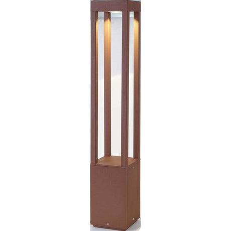 LED Wegelampe AGRA 10W 3000K 65cm IP54 in modernem Design für Außenbereiche.