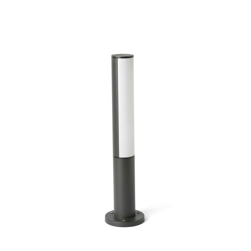 LED Wegeleuchte BERET-1 8W 4000K IP54 Dunkelgrau mit modernem Design und robustem Gehäuse