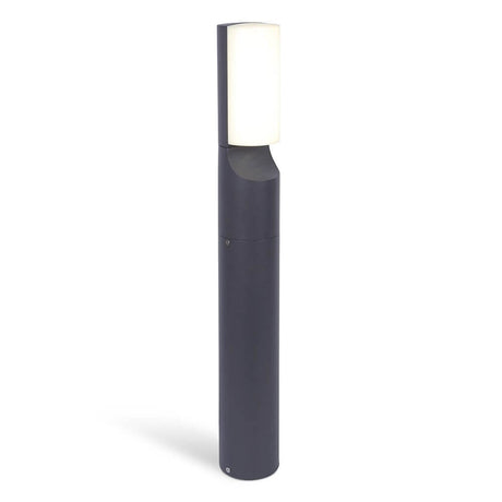 LED Wegeleuchte Bati IP44 65cm Anthrazit mit klarem Diffusor und modernem Design für Außenbereiche.