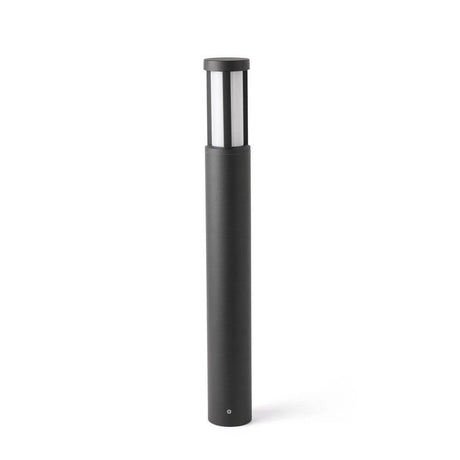 LED Lampadaire de chemin LOGAR-1 IP54 gris foncé 65 cm au design moderne pour l’éclairage extérieur.