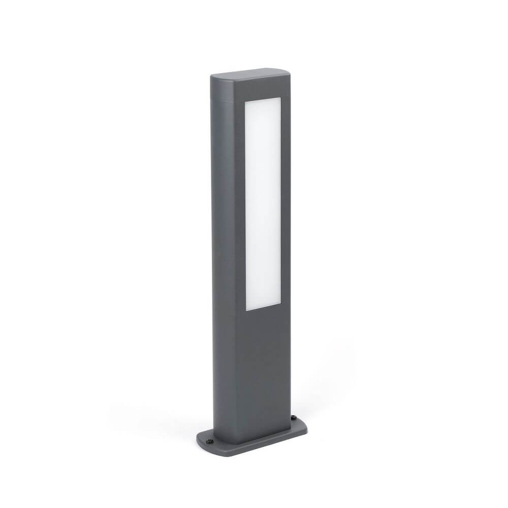 LED Wegeleuchte NANDA 50cm IP54 Dunkelgrau, elegante Wegeleuchte in dunkelgrau für Außenbereiche.