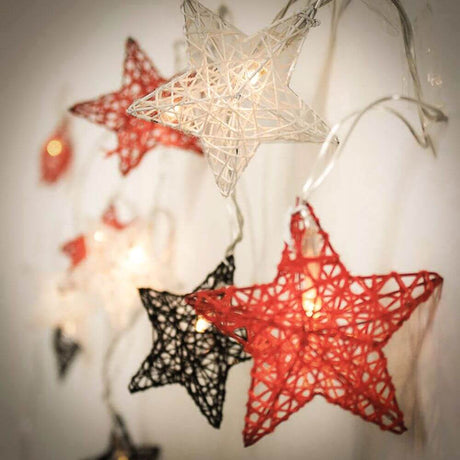 LED Christmas garland Stellina IP44