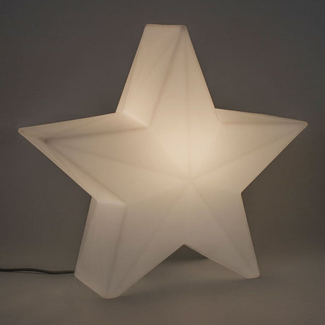 LED Christmas star Nova Warm White, decorative star with warm white light for festive living spaces.