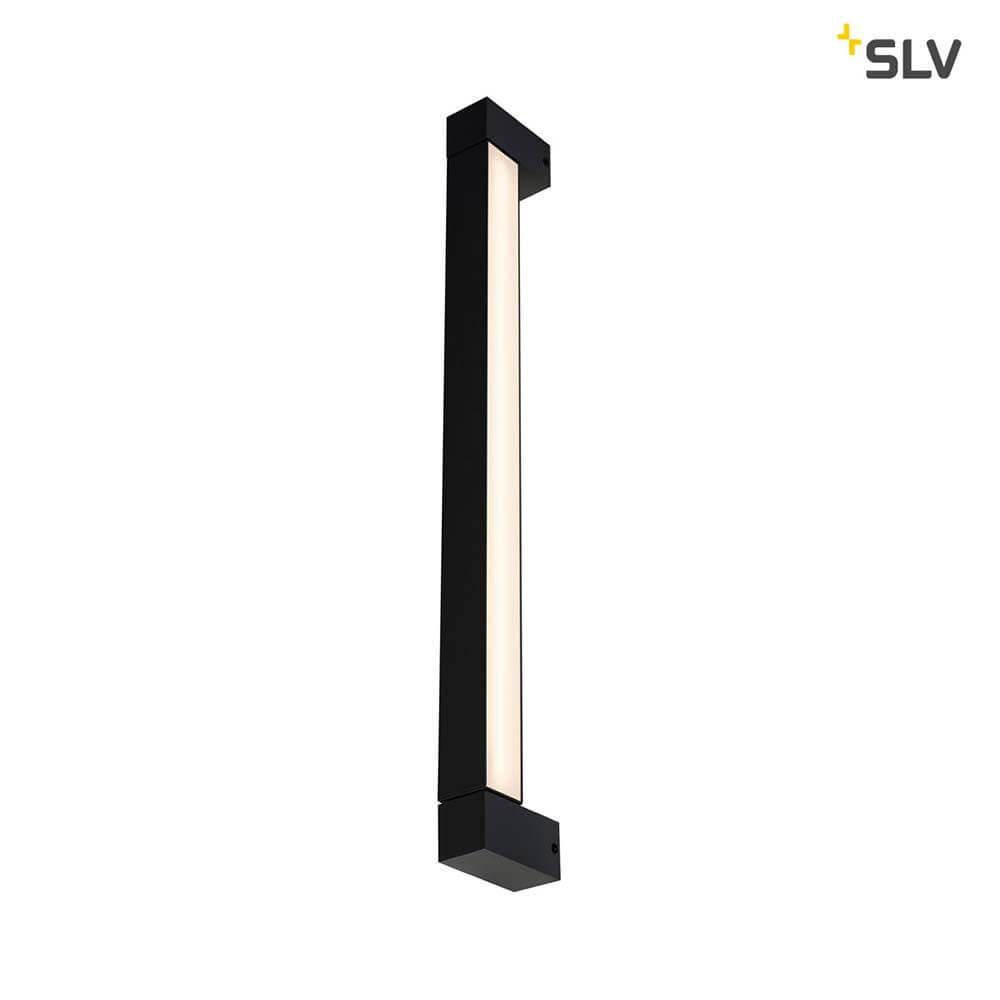 Long Grill LED Wand- und Deckenleuchte Schwarz 3000K mit drehbarem Element