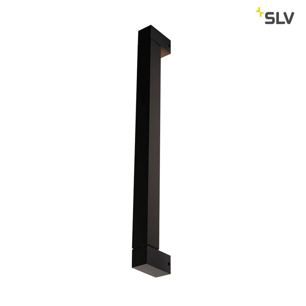 Long Grill LED Wand- und Deckenleuchte Schwarz 3000K mit modernem Design und drehbarem Element.