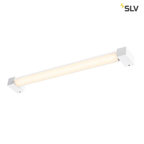 Long Grill LED Wand- und Deckenleuchte Weiß 3000K, schwenkbare LED-Leuchte von SLV für Wand und Decke