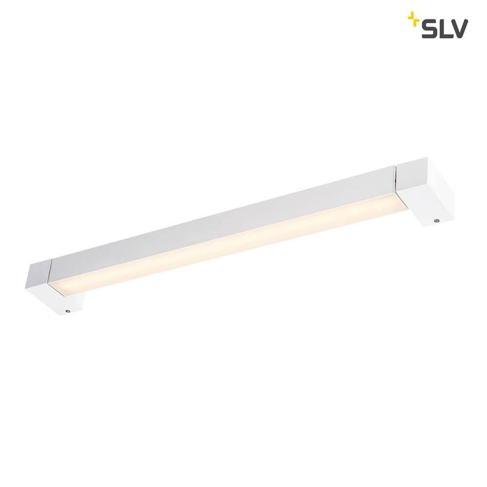 Long Grill LED Wand- und Deckenleuchte Weiß 3000K mit 20W LED und drehbarem Element für 230V Anschluss