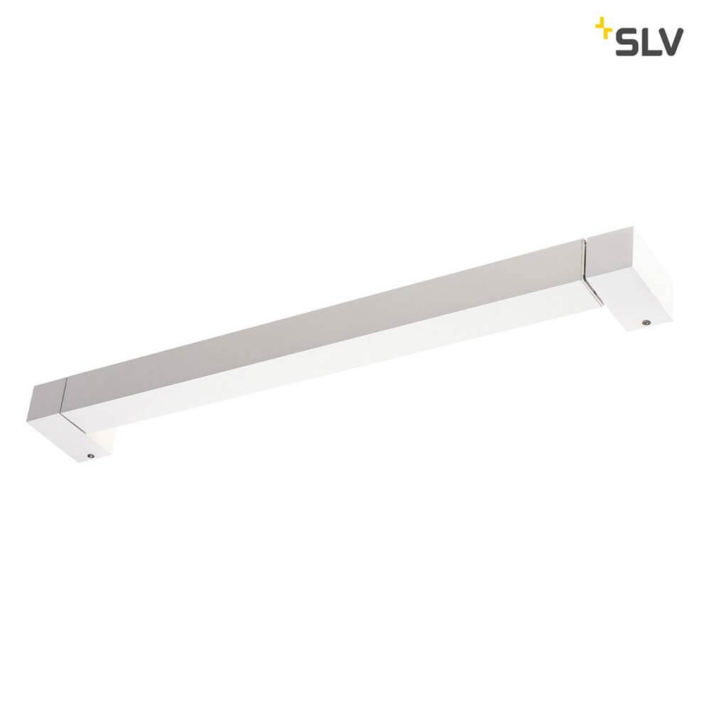 Long Grill LED Wand- und Deckenleuchte Weiß 3000K in modernem Design, ideal für die Aufbaumontage.