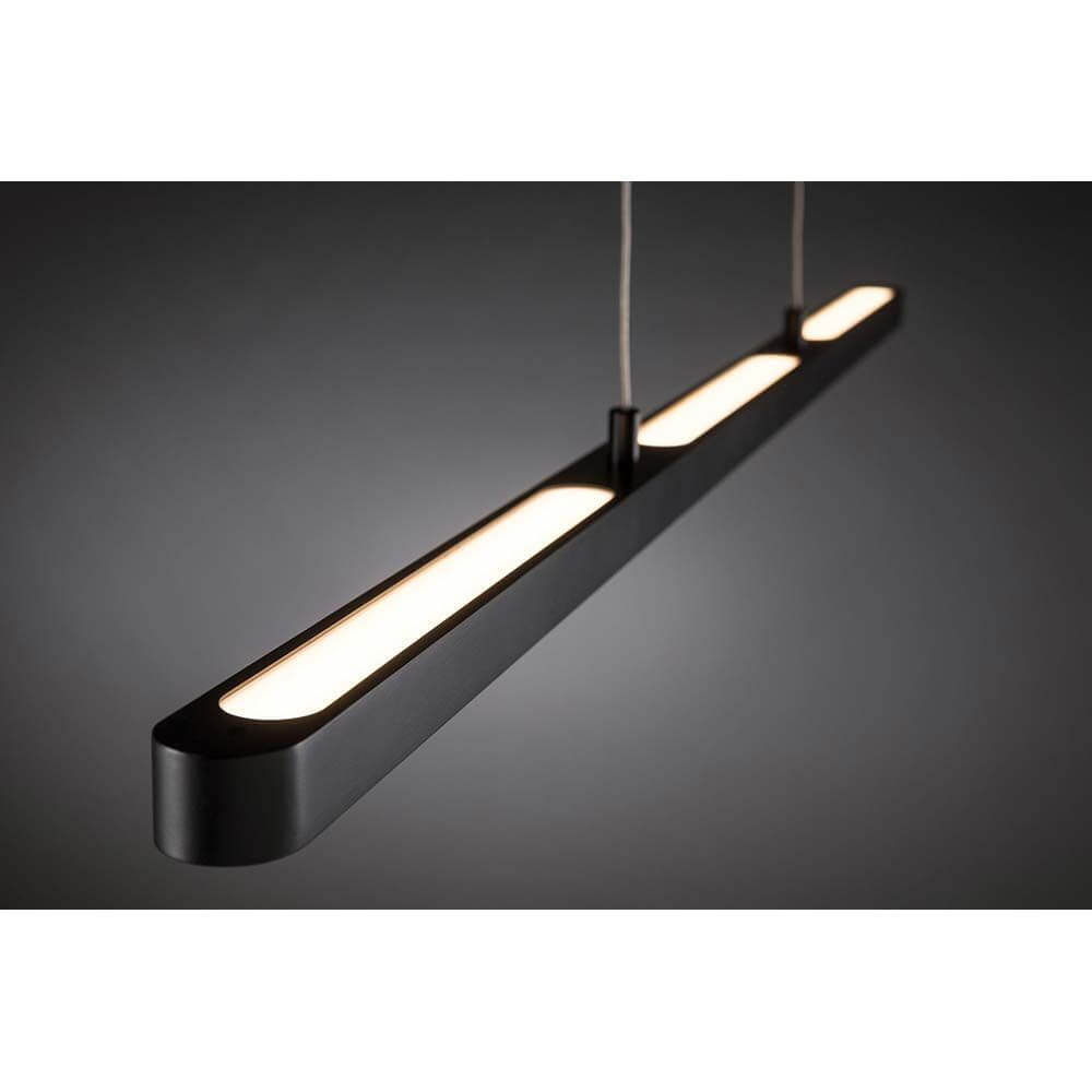 Lento Pendelleuchte dim LED 1x42W Schwarz Softlack mit modernem Design und dimmbarem Licht, ideal für jeden Raum.