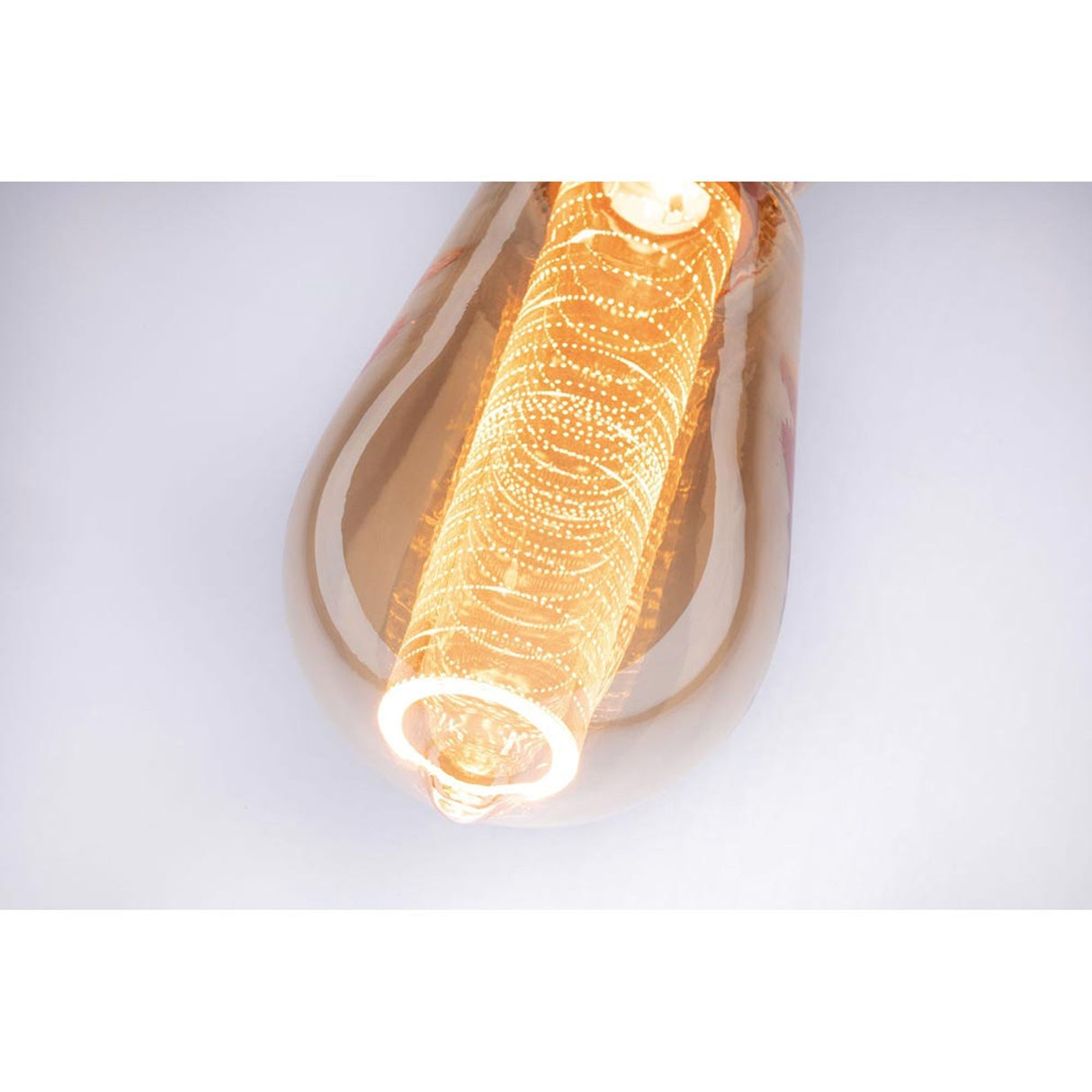 Leuchtmittel 2er Bündel LED ST64 Innenkorb Ring Gold