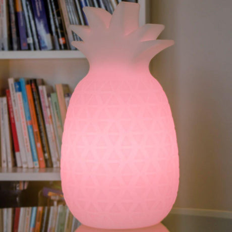 LED-Acculamp Samba Ananas met afstandsbediening - stijlvolle en originele tafellamp in ananasvorm