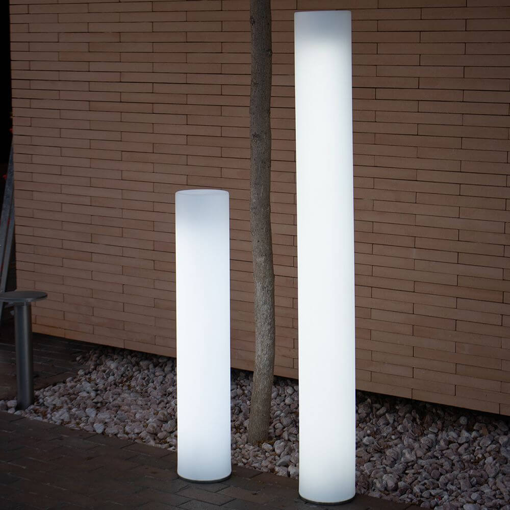 LED-Außen-Stehleuchte Fity mit Akku Big und Fernbedienung