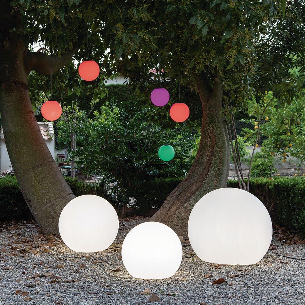 Buly LED Außen-Dekoleuchte Ø 30cm mit Fernbedienung