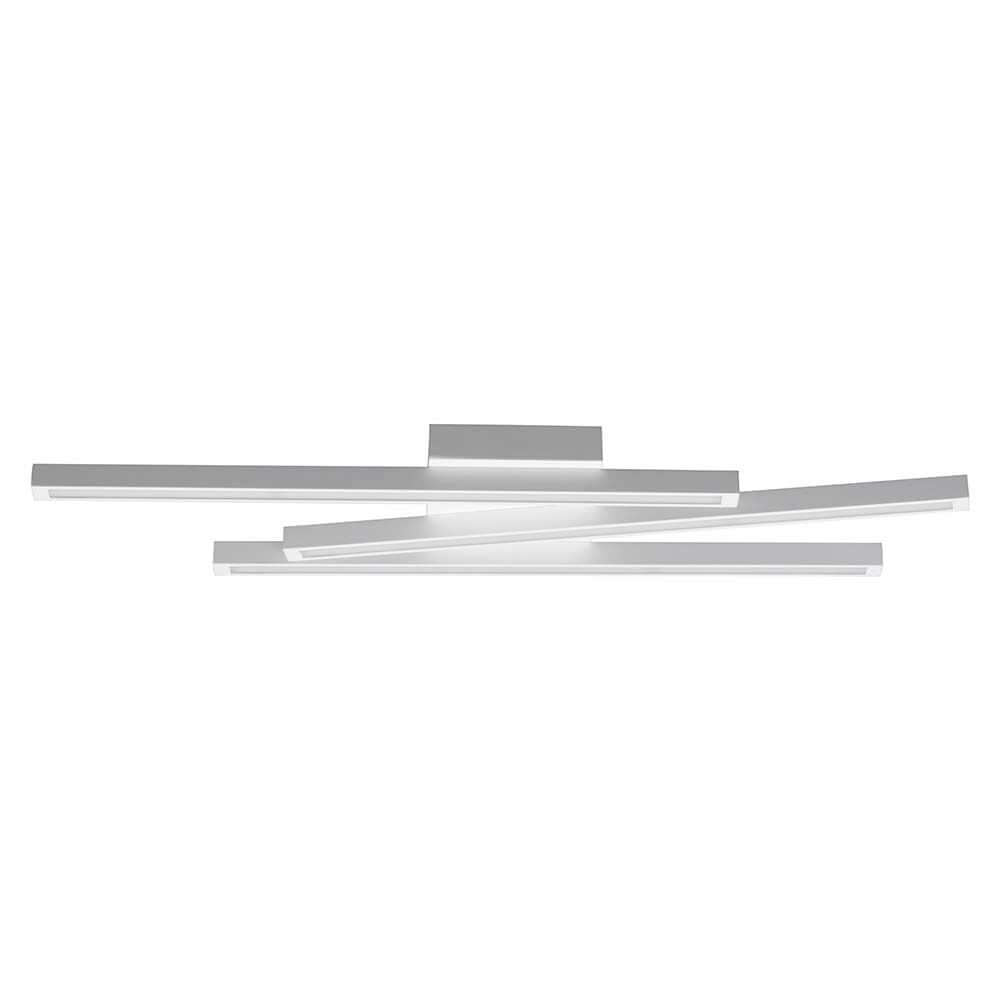 LED Deckenleuchte Linus Sidelong 2520lm Weiß in modernem Design mit schlichten, geraden Linien.