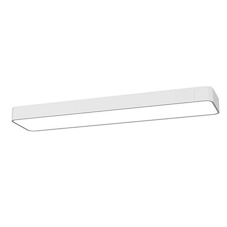 LED Deckenleuchte Talu 90x20cm Weiß – elegante, filigrane Designleuchte mit opal Glasabdeckung