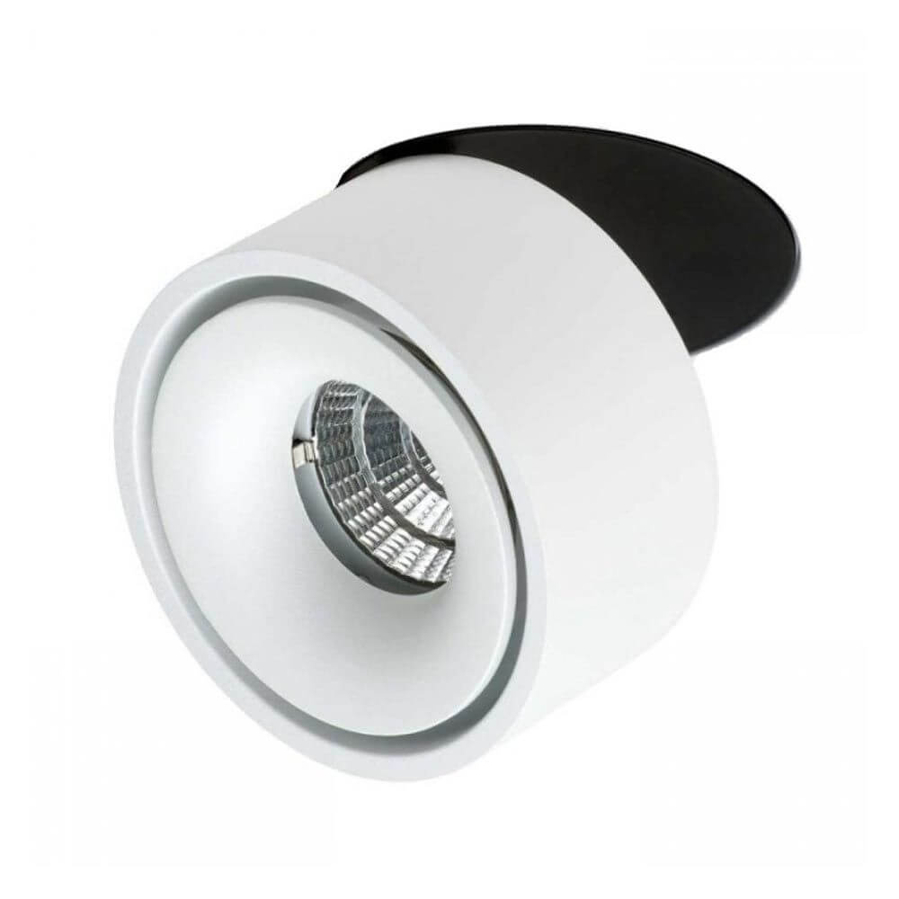 LED Einbaulampe 680lm Simple Weiß - modernes Design mit flexibler Deckenbeleuchtung.