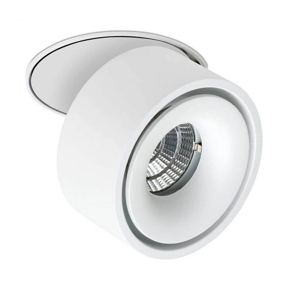 LED Einbaulampe 680lm Simple Weiß in modernem Design mit hoher Beweglichkeit.