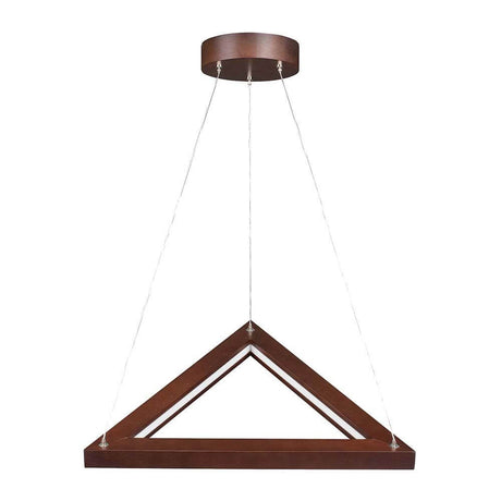 LED Suspension Legno 1680 lm Nuss au design moderne en bois, idéale pour un éclairage élégant.