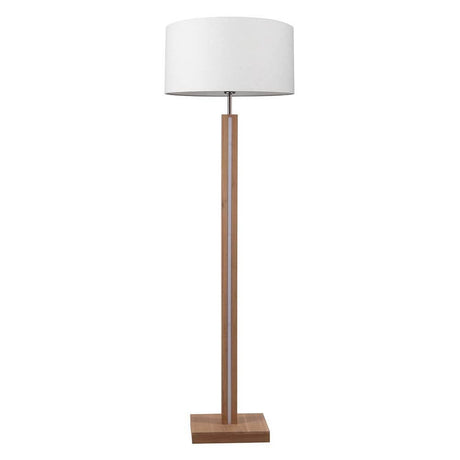 LED Gulvlampe Asseto 3350lm olieret eg, beige med et moderne design og elegant skærm.