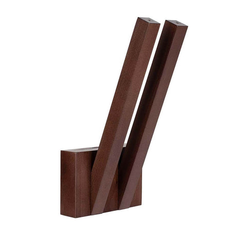 LED Linus wall light 560lm Walnut - stylish wall lighting made of walnut for your home