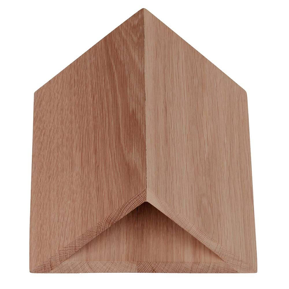 LED Wandleuchte Trekant 720lm Eiche-Geölt aus hochwertigem massiven Eichenholz in modernem Design.