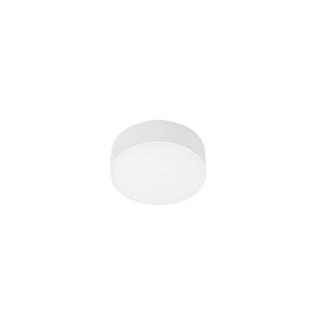 Luz de techo LED Rondo Highpower en blanco sencillo con cubierta opal para una iluminación sin deslumbramiento.