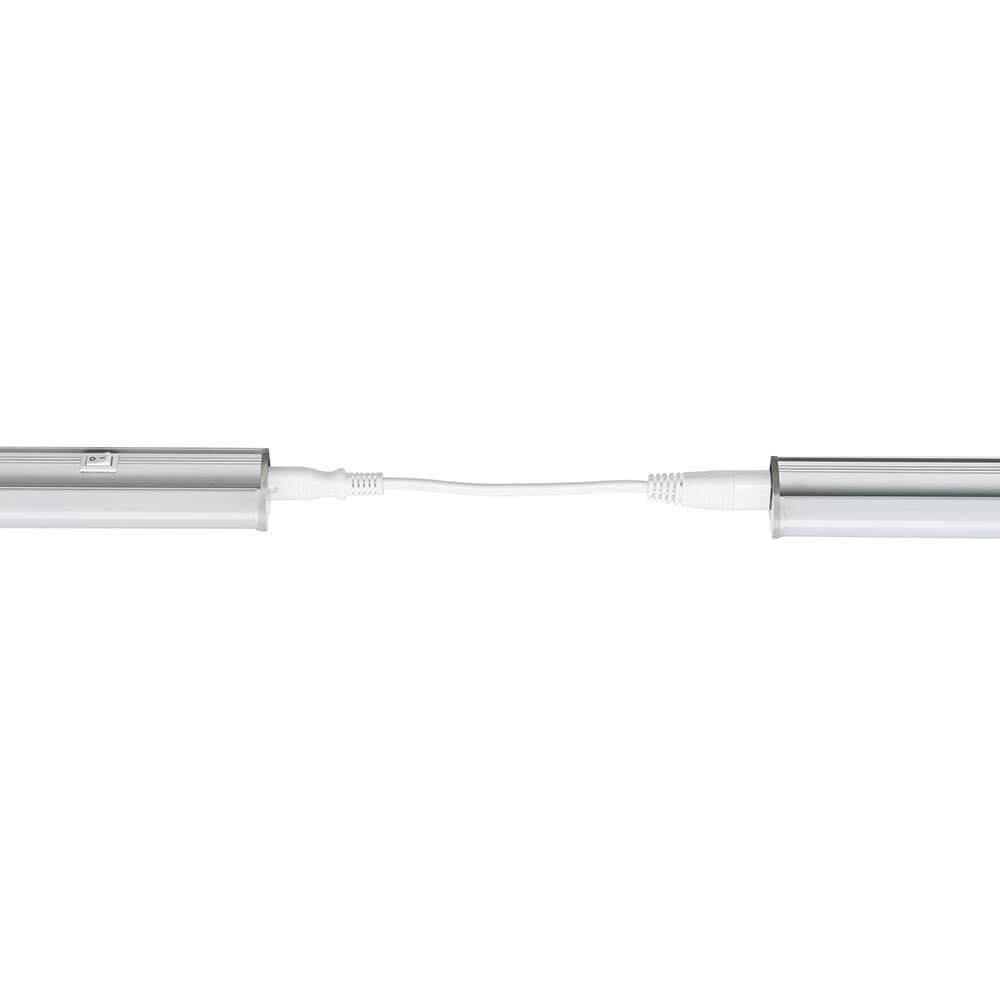 Lichtleiste LED Bond 8W mit Schalter An-Aus zeigt die Verbindung zwischen zwei Lichtleisten.
