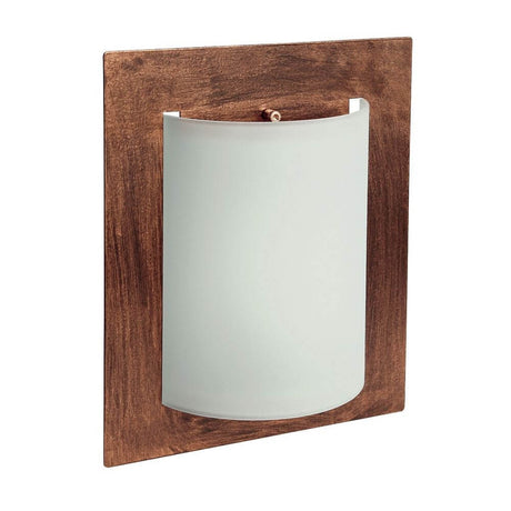 Met Wally W Wandleuchte Large, stilvolle Wandlampe mit elegantem Design und mattem Glas.