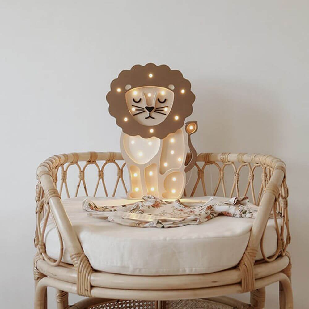 Children wall & table lamp lion