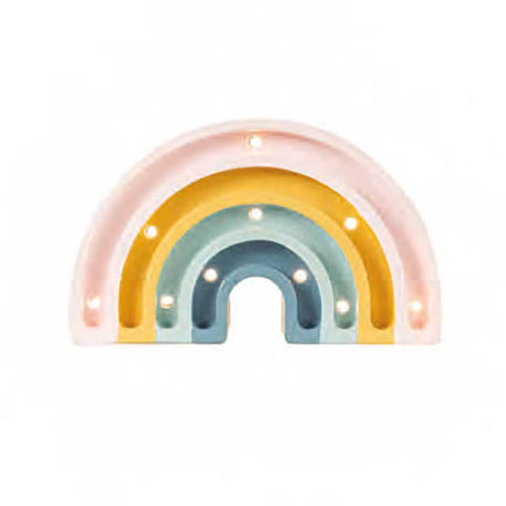 Kinder Wand- & Tischleuchte Regenbogen Mini in bunten Farben mit LED-Lichtern für stimmungsvolles Licht.