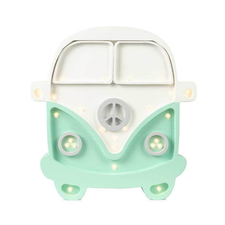Kinder Wand- & Tischleuchte Van in Form eines Oldtimer-Vans mit Dimmer und Timer.