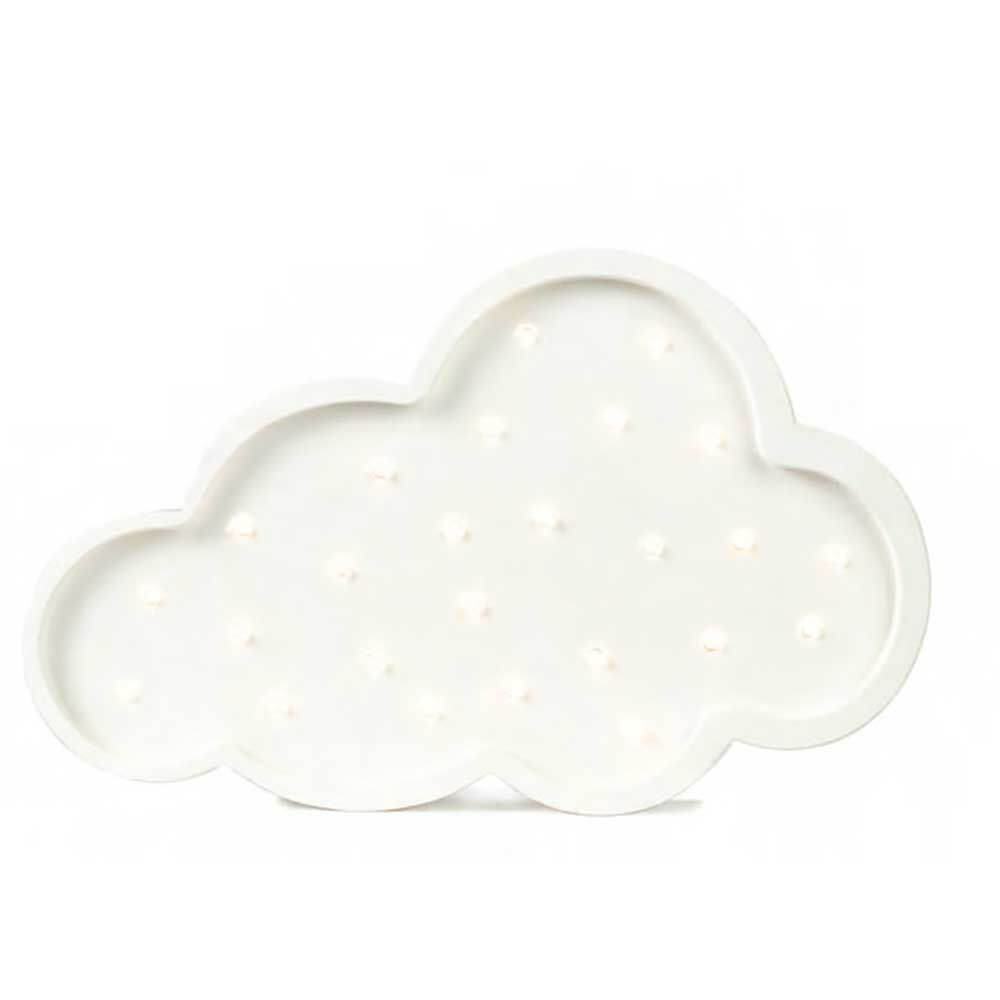 Kinder Wand- & Tischleuchte Wolke in wolkenförmigem Design, ideal für Kinderzimmer.