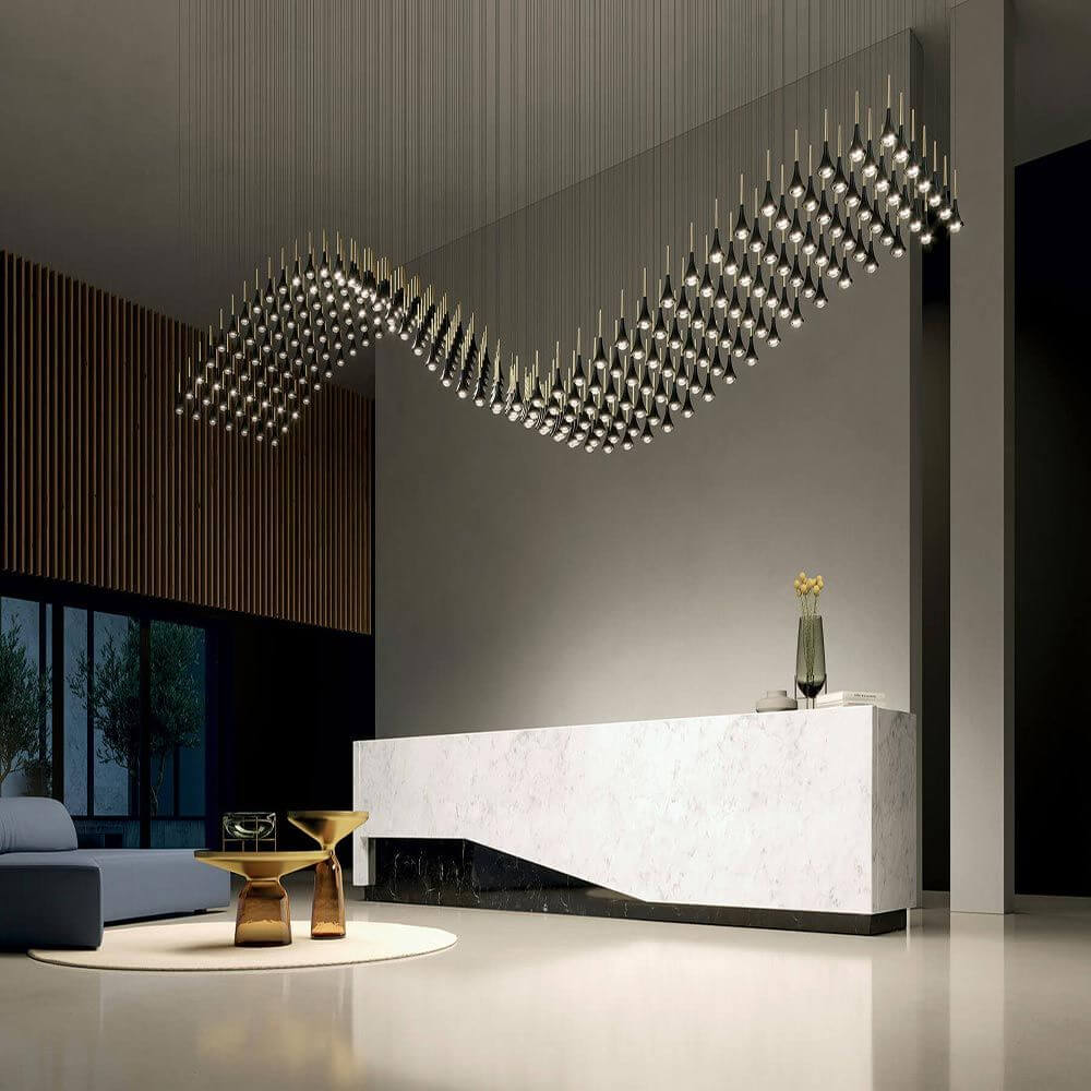 Lodes Rain LED Lampe à suspendre Goutte 7 Watt 1300 lm