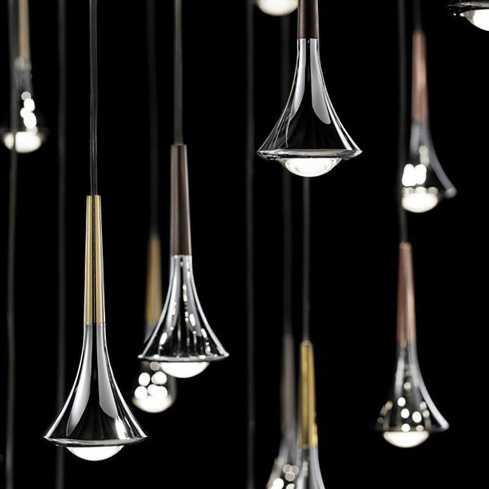 Lodes Rain LED Lampe à suspendre Goutte 7 Watt 1300 lm